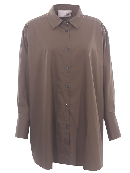 Camicia over in cotone THE M.. | PEONIA102OLIVA